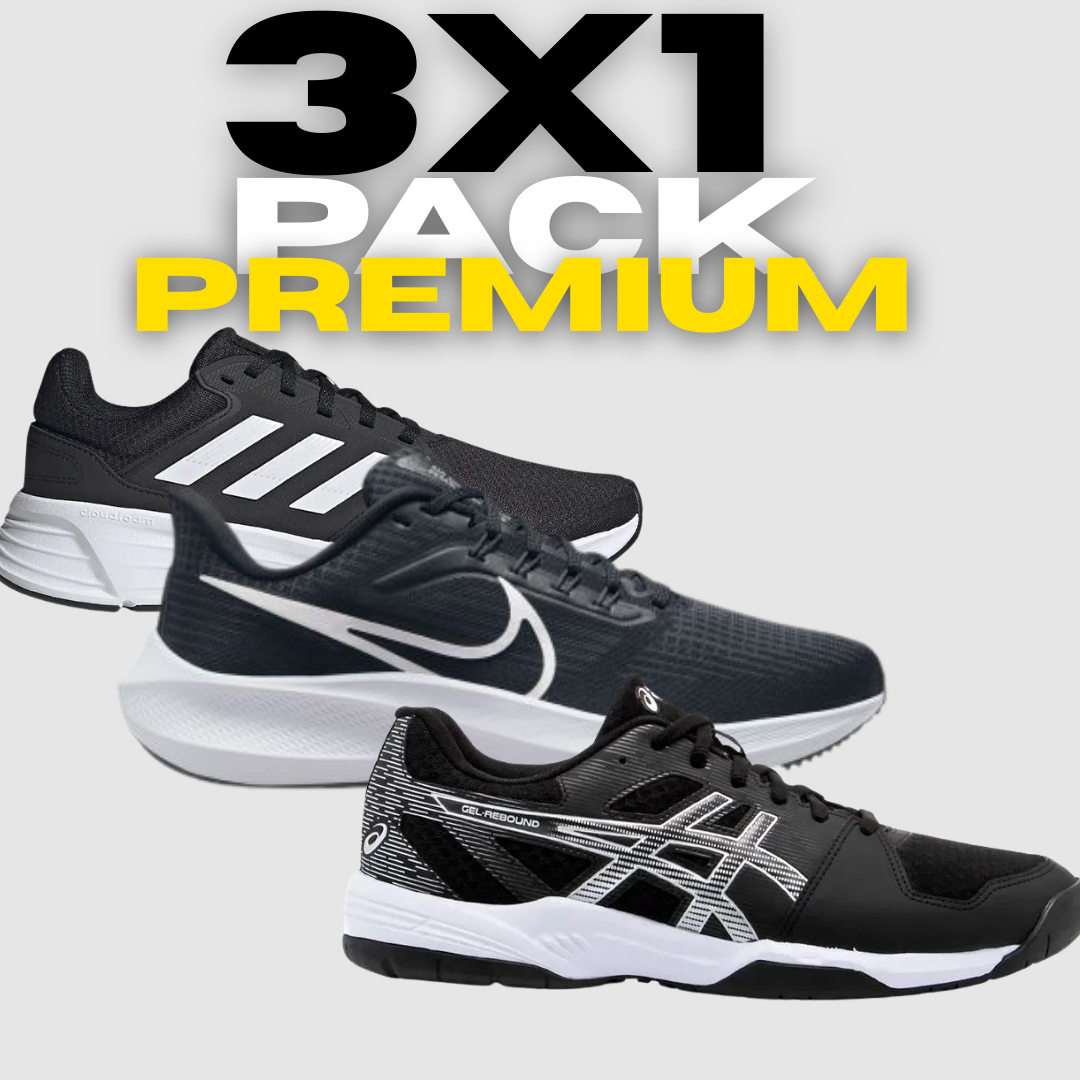 3X1 ASICS + NIKE + ADIDAS