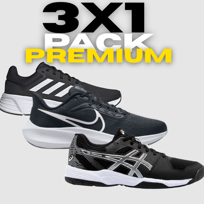 3X1 ASICS + NIKE + ADIDAS